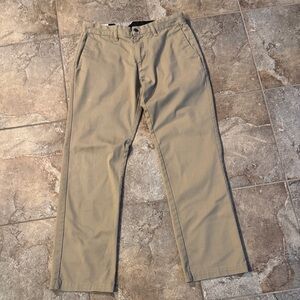 Volcom Boys Khaki Straight Casual Pants